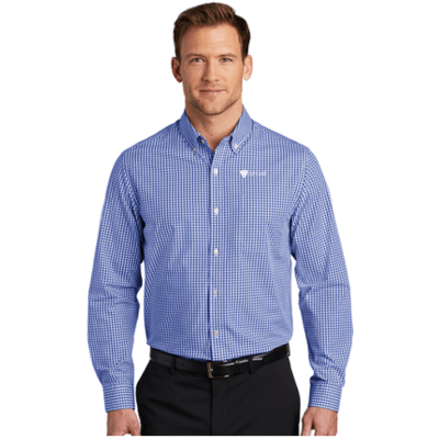 Broadcloth Gingham Easy Care Shirt