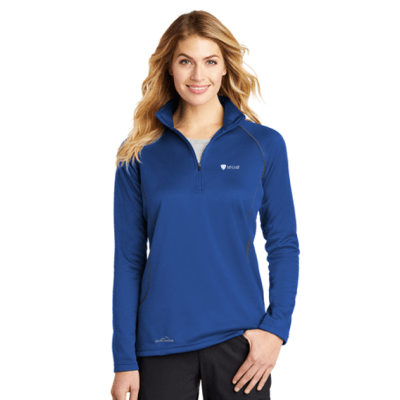 Ladies Eddie Bauer Smooth Fleece 1/2 Zip