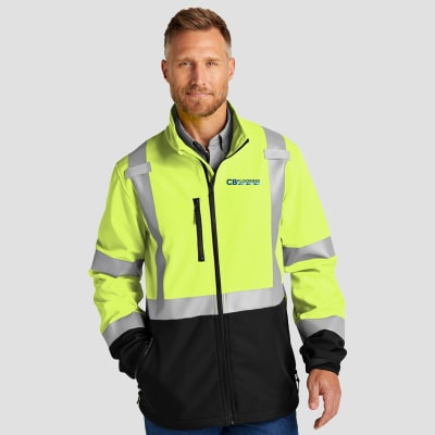 CornerStone® ANSI 107 Class 3 Soft Shell Jacket