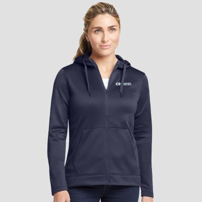 Nike Women's Therma-FIT Full-Zip Fleece Hoodie