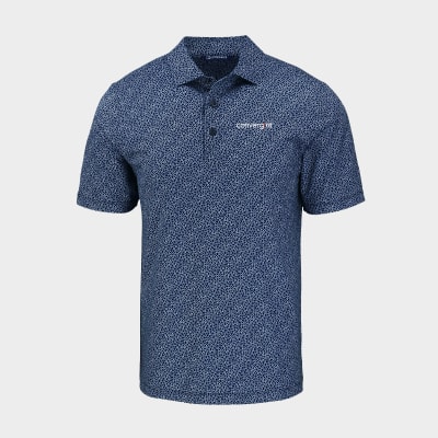 Cutter & Buck Pike Eco Pebble Print Recycled Polo Cutter & Buck Pike Eco Pebble Print Recycled Polo