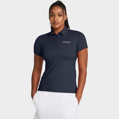 Women's Under Armour Tee to Green Polo