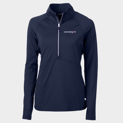 Cutter & Buck Adapt Eco Knit Half Zip Pullover