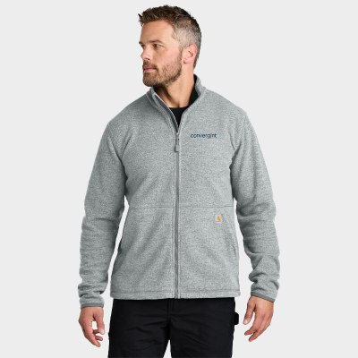 Carhartt® Textured Full-Zip Fleece Jacket