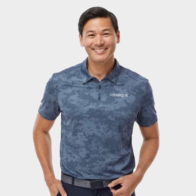 Adidas Performance Camo Polo