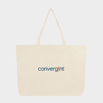 Aware™ 9 oz. Recycled Cotton Shopper Tote Bag