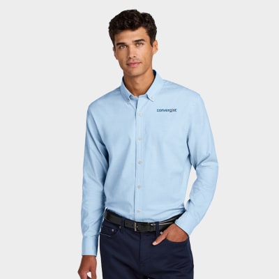 Mercer+Mettle® Long Sleeve Modern Oxford Shirt Mercer+Mettle® Long Sleeve Modern Oxford Shirt