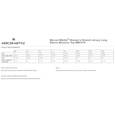 Mercer+Mettle® Women’s Stretch Jersey Long Sleeve Blouson Top