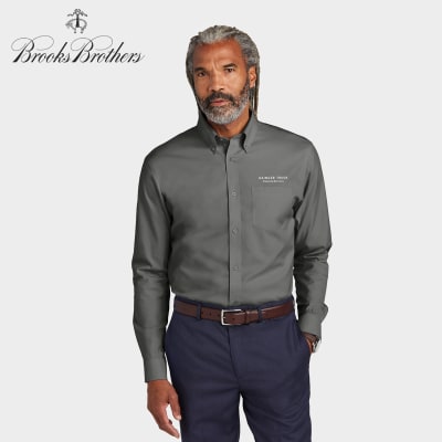 Brooks Brothers® Wrinkle-Free Stretch Pinpoint Shirt Brooks Brothers® Wrinkle-Free Stretch Pinpoint Shirt