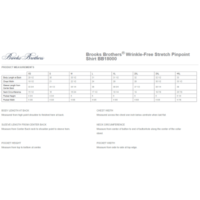 Brooks Brothers® Wrinkle-Free Stretch Pinpoint Shirt