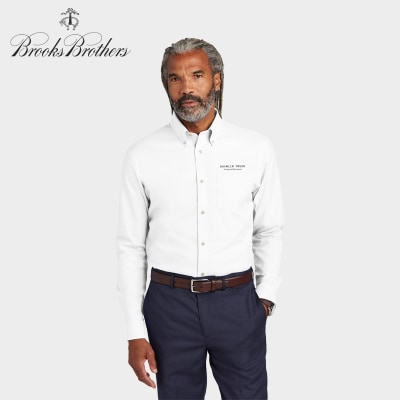 Brooks Brothers® Wrinkle-Free Stretch Pinpoint Shirt