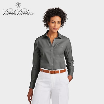 Brooks Brothers® Women’s Wrinkle-Free Stretch Pinpoint Shirt