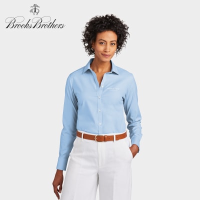 Brooks Brothers® Women’s Wrinkle-Free Stretch Pinpoint Shirt