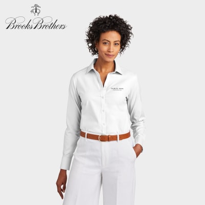 Brooks Brothers® Women’s Wrinkle-Free Stretch Pinpoint Shirt