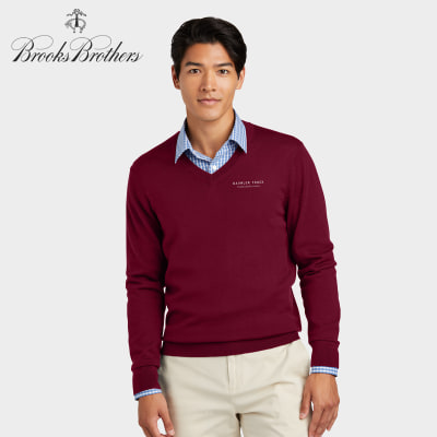 Brooks Brothers ® Washable Merino V-Neck Sweater Brooks Brothers ® Washable Merino V-Neck Sweater