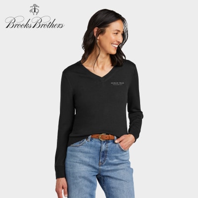 Brooks Brothers ® Women’s Washable Merino V-Neck Sweater