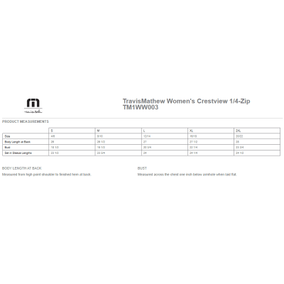 TravisMathew Women's Crestview 1/4-Zip