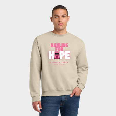 Jerzees Unisex Breast Cancer Awareness Crewneck Sweatshirt