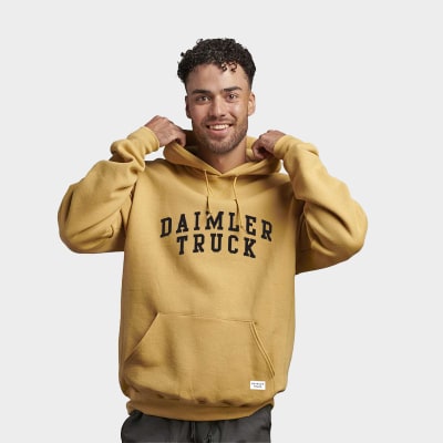 Russell Applique Hooded Sweatshirt