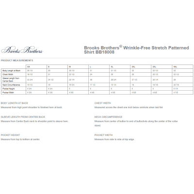 Brooks Brothers® Wrinkle-Free Stretch Patterned Shirt