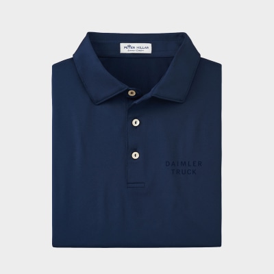 Peter Millar Men's Solid Performance Polo - Self Collar