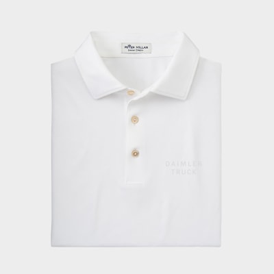 Peter Millar Men's Solid Performance Polo - Self Collar