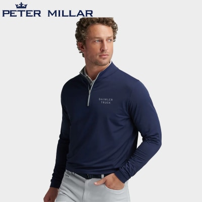 Peter Millar Men's Perth Stretch Loop Terry Quarter-Zip