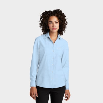 Mercer+Mettle® Women’s Long Sleeve Stretch Woven Shirt Mercer+Mettle® Women’s Long Sleeve Stretch Woven Shirt