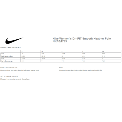 Nike Women’s Dri-FIT Smooth Heather Polo