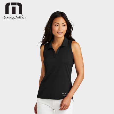 TravisMathew Women's Coto Performance Sleeveless Polo