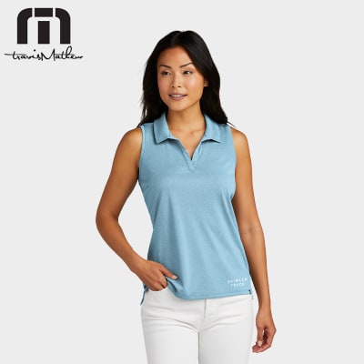 TravisMathew Women's Coto Performance Sleeveless Polo