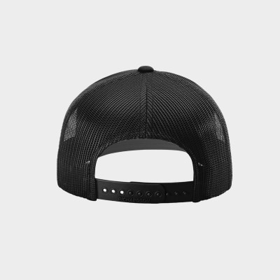 Richardson Snapback Trucker Cap - Black