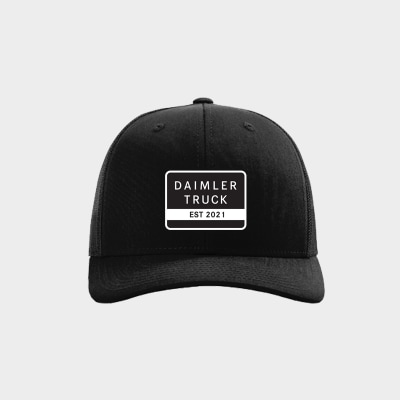 Richardson Snapback Trucker Cap - Black
