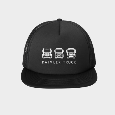Flat Bill Snapback Trucker Cap