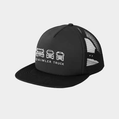 Flat Bill Snapback Trucker Cap