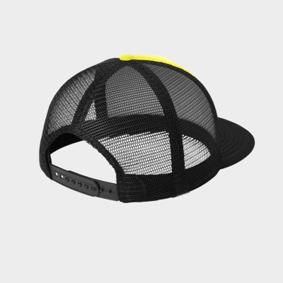 Flat Bill Snapback Trucker Cap