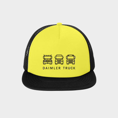 Flat Bill Snapback Trucker Cap