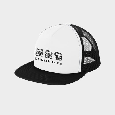 Flat Bill Snapback Trucker Cap