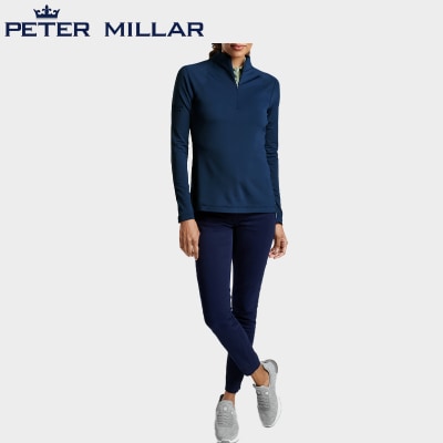 Peter Millar Women's Raglan Sleeve Perth Layer Quarter-Zip