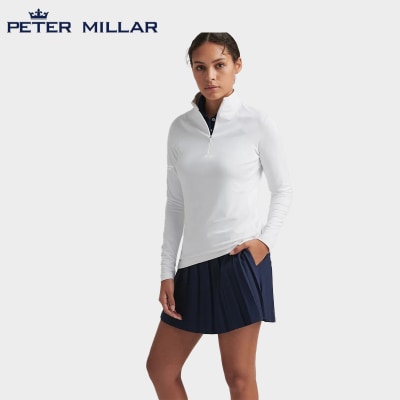 Peter Millar Women's Raglan Sleeve Perth Layer Quarter-Zip