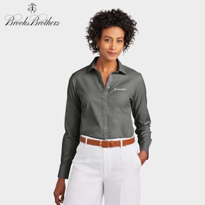 Brooks Brothers® Women’s Wrinkle-Free Stretch Pinpoint Shirt