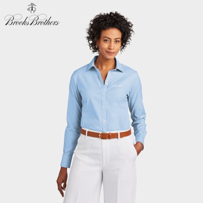 Brooks Brothers® Women’s Wrinkle-Free Stretch Pinpoint Shirt