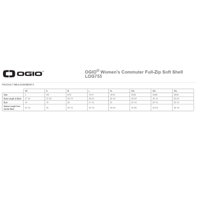 OGIO® Women's Commuter Full-Zip Soft Shell