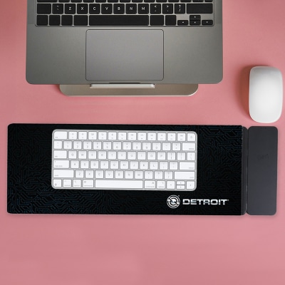 Nowire™ Recycled Desk Mat - Black