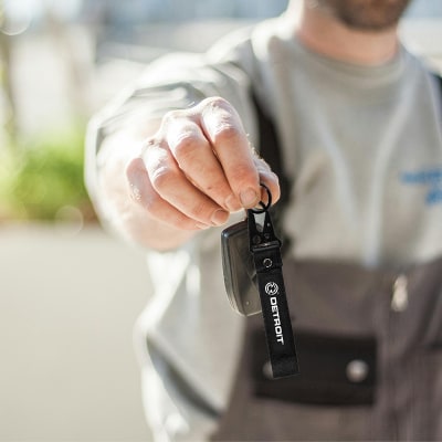 Magnum Heavy Duty Key Chain Clip-On Wrist Strap