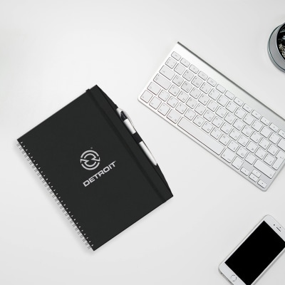 Black Notebook w/ PenPort
