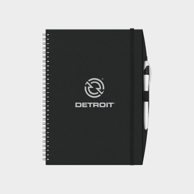 Black Notebook w/ PenPort