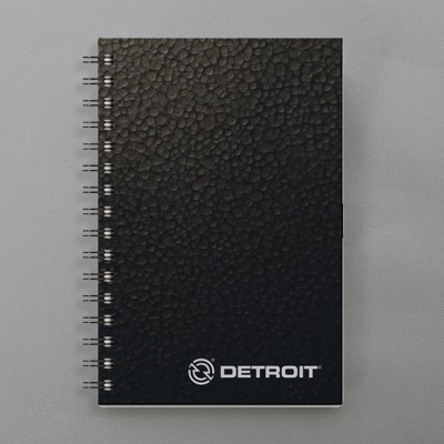 Textured Metallic Notebook