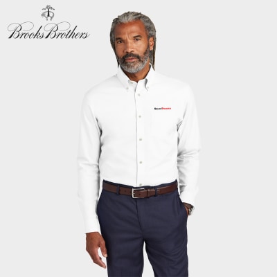 Brooks Brothers® Wrinkle-Free Stretch Pinpoint Shirt