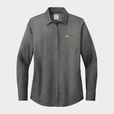 Brooks Brothers® Women’s Wrinkle-Free Stretch Pinpoint Shirt Brooks Brothers® Women’s Wrinkle-Free Stretch Pinpoint Shirt